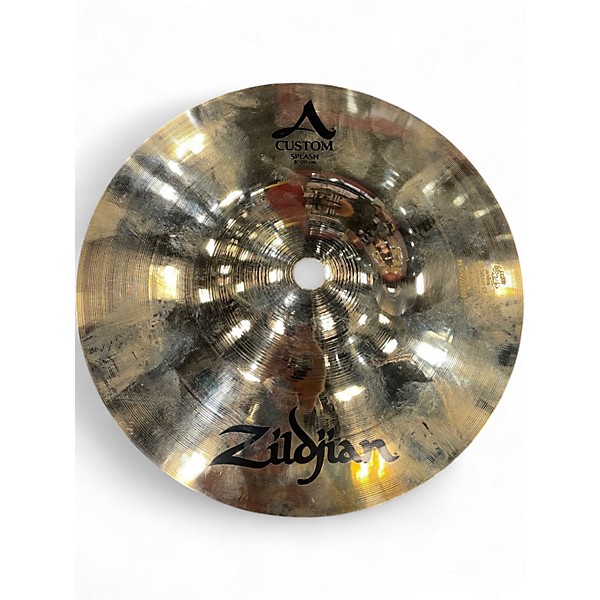 Used Zildjian 8in A Custom Splash Cymbal