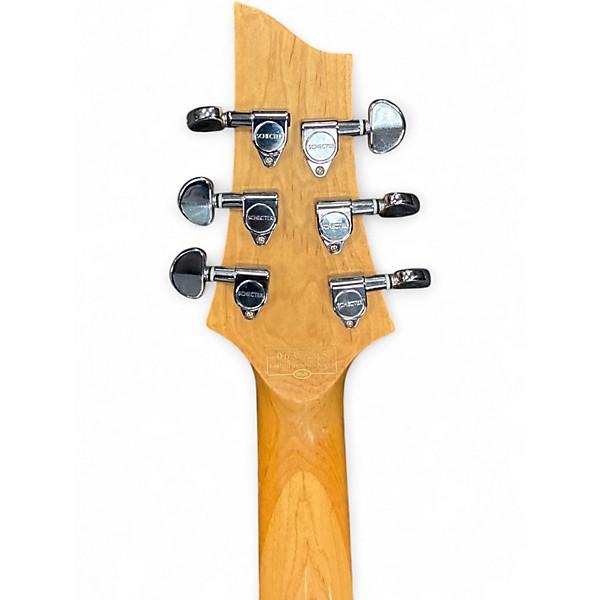 Used Schecter Guitar Research Omen 6 Black Solid Body Electric Guitar