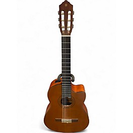 Used Yamaha CG122MCC Natural Classical Acoustic Electric Guitar