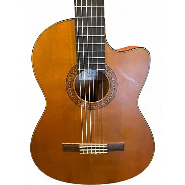 Used Yamaha CG122MCC Natural Classical Acoustic Electric Guitar