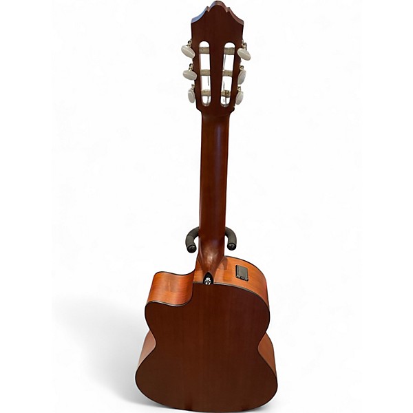 Used Yamaha CG122MCC Natural Classical Acoustic Electric Guitar