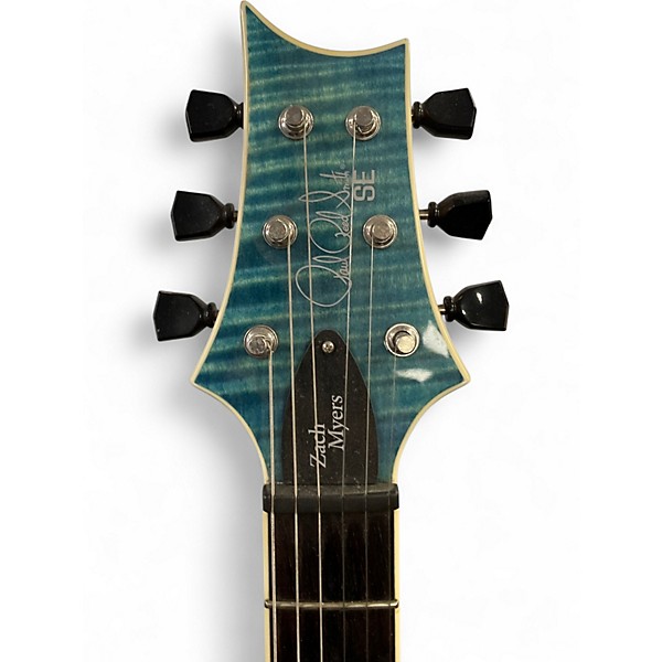 Used PRS Zach Myers Signature SE myers blue Solid Body Electric Guitar