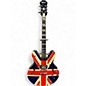Used Epiphone SUPERNOVA UNION JACK Hollow Body Electric Guitar thumbnail