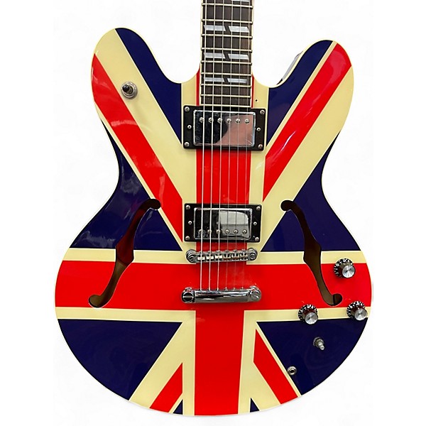 Used Epiphone SUPERNOVA UNION JACK Hollow Body Electric Guitar
