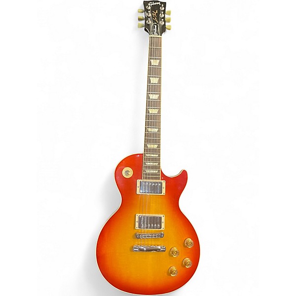 Used 2016 Gibson Les Paul Traditional Cherry Sunburst Solid Body Electric Guitar