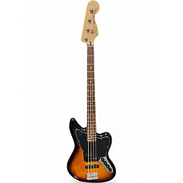 Used Squier JAGUAR BASS 2 Tone Sunburst Electric Bass Guitar