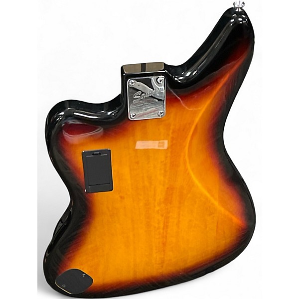 Used Squier JAGUAR BASS 2 Tone Sunburst Electric Bass Guitar