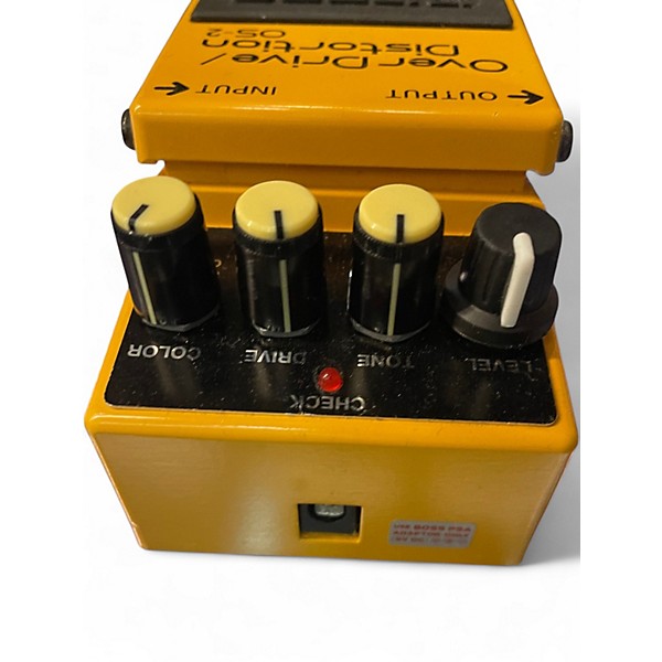 Used BOSS OS2 Overdrive Distortion Effect Pedal