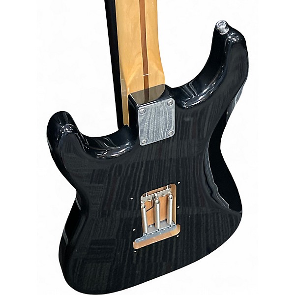 Used 2014 Fender Standard Stratocaster Black Solid Body Electric Guitar