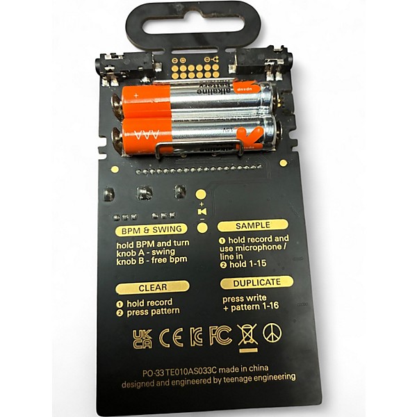 Used teenage engineering PO-33 Synthesizer