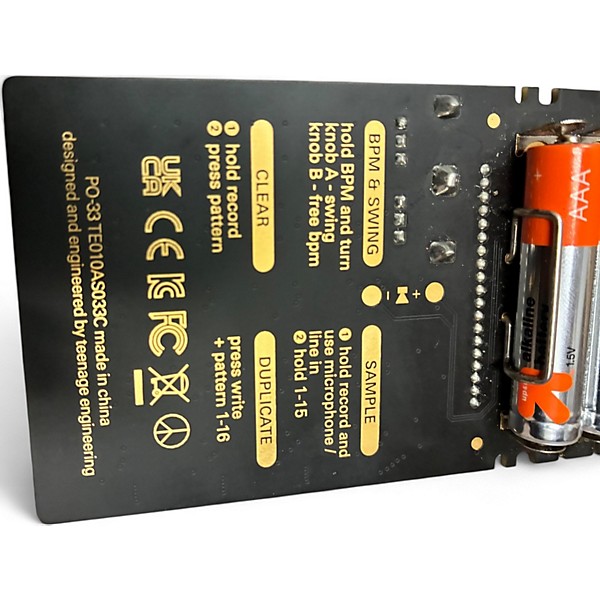 Used teenage engineering PO-33 Synthesizer