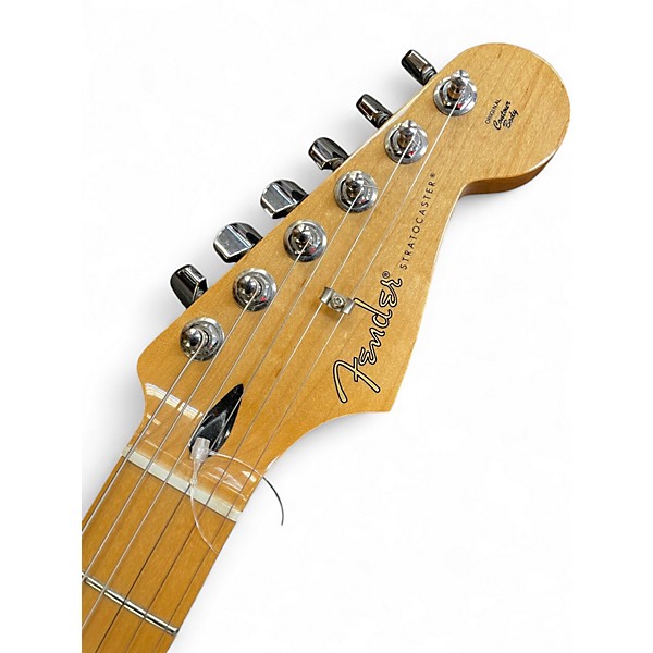 Used Fender Stratocaster Mint Green Solid Body Electric Guitar