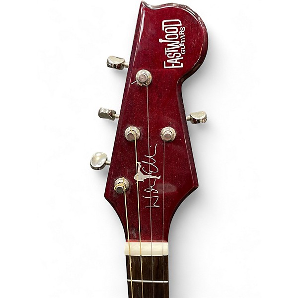 Used Eastwood Warren Ellis Signature Model Sonic Blue Solid Body Electric Guitar