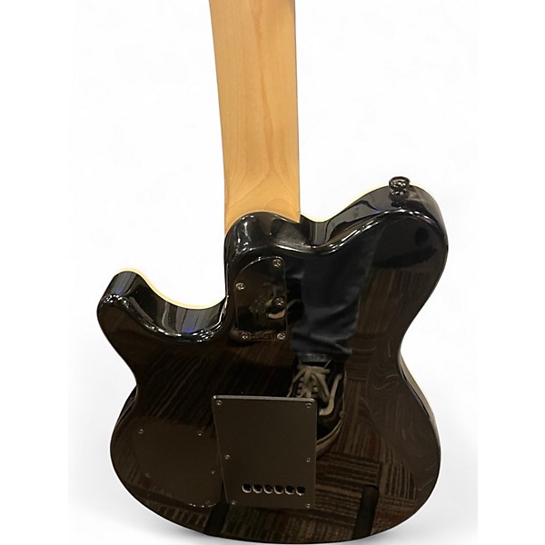 Used Sterling by Music Man Sub AX3 Axis Black Solid Body Electric Guitar