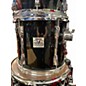 Used Yamaha 4 Piece power v special Black Drum Kit