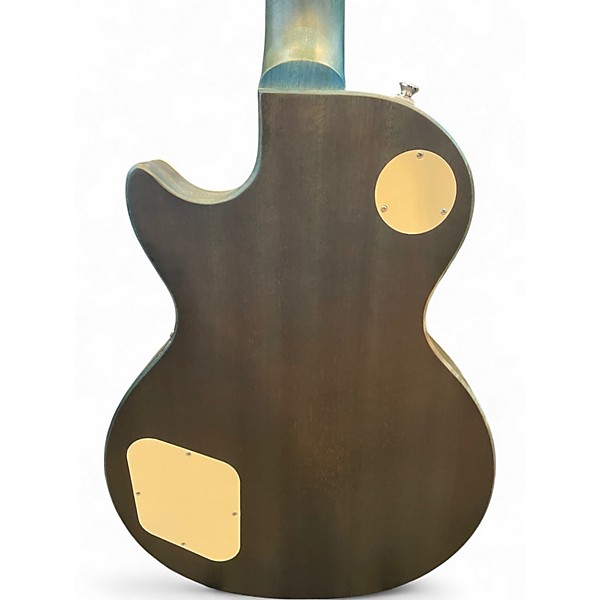 Used Epiphone LEAS PAUL TRADITIONAL PRO IV WORN PACIFIC BLUE Solid Body Electric Guitar