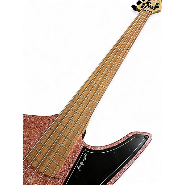 Used sandberg FORTY-EIGHT ROSE GOLD SPARKLE Electric Bass Guitar