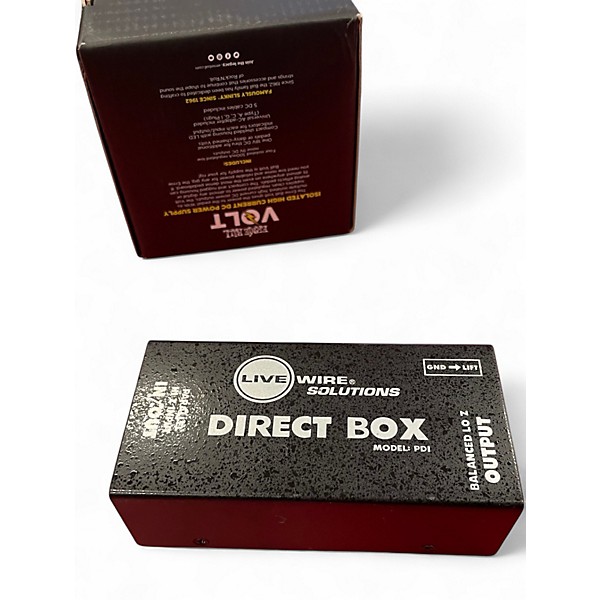 Used Livewire Direct Box PDI Direct Box