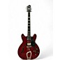 Used Hagstrom Viking Cherry Hollow Body Electric Guitar thumbnail