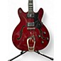 Used Hagstrom Viking Cherry Hollow Body Electric Guitar