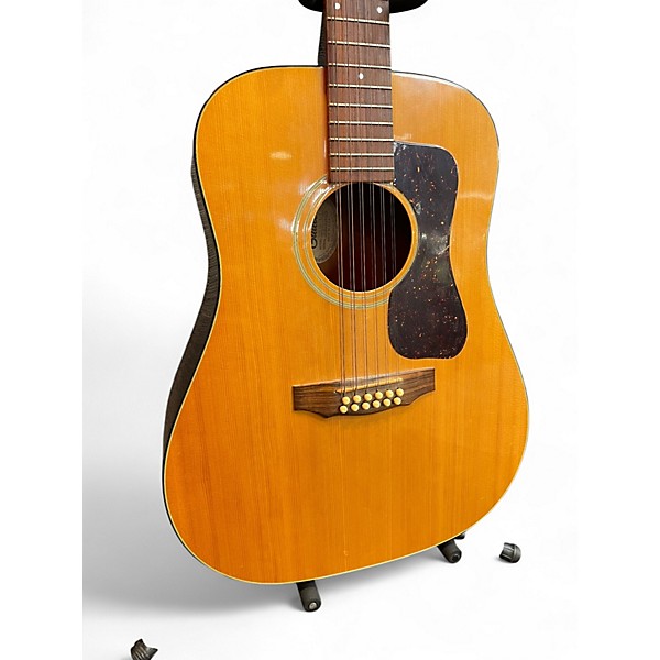 Used Guild D212 Natural Acoustic Guitar