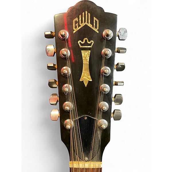 Used Guild D212 Natural Acoustic Guitar