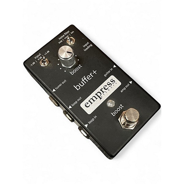 Used Empress Effects Buffer+ Analog I/O Interface with Switchable Boost Guitar Pedal