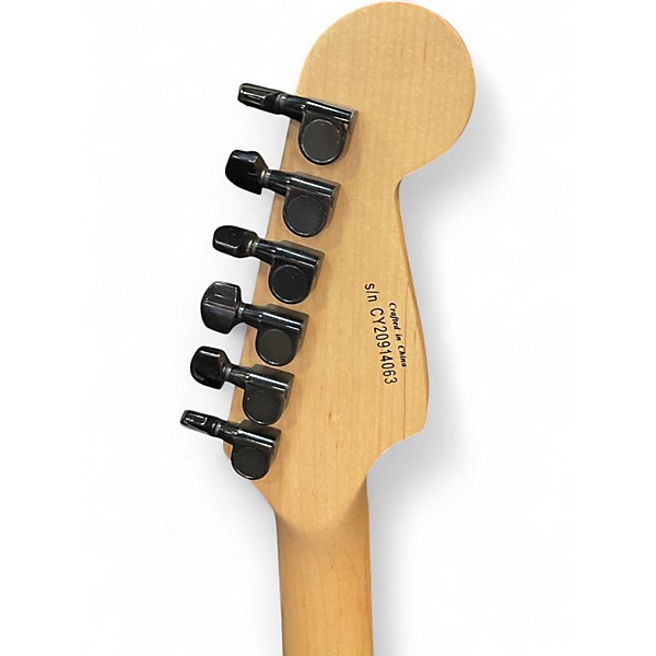 Used Squier Showmaster Jason Ellis Red Solid Body Electric Guitar