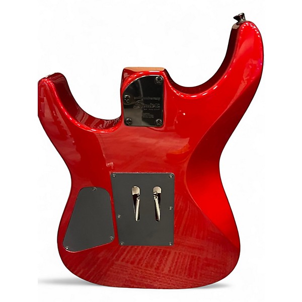 Used Squier Showmaster Jason Ellis Red Solid Body Electric Guitar