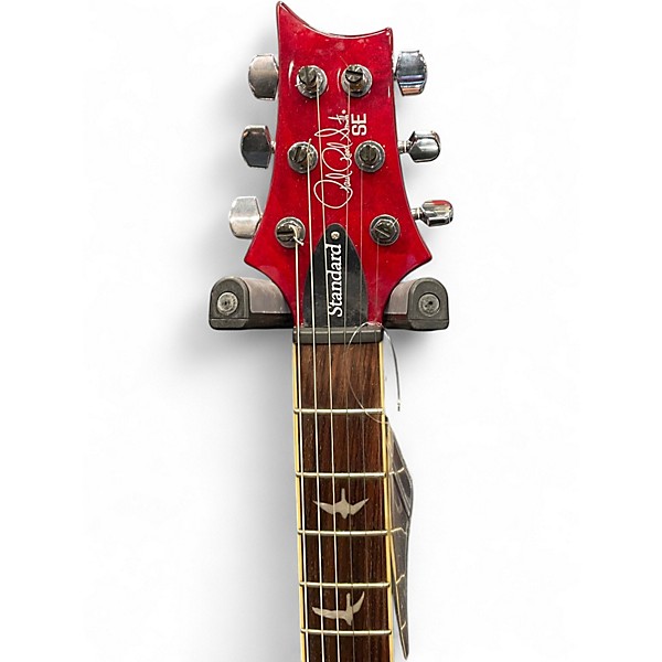 Used PRS SE Standard 24 VINTAGE CHERRY Solid Body Electric Guitar