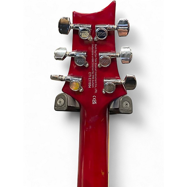 Used PRS SE Standard 24 VINTAGE CHERRY Solid Body Electric Guitar