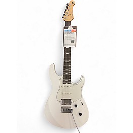 Used Yamaha STANDARD PLUS WHITE Solid Body Electric Guitar