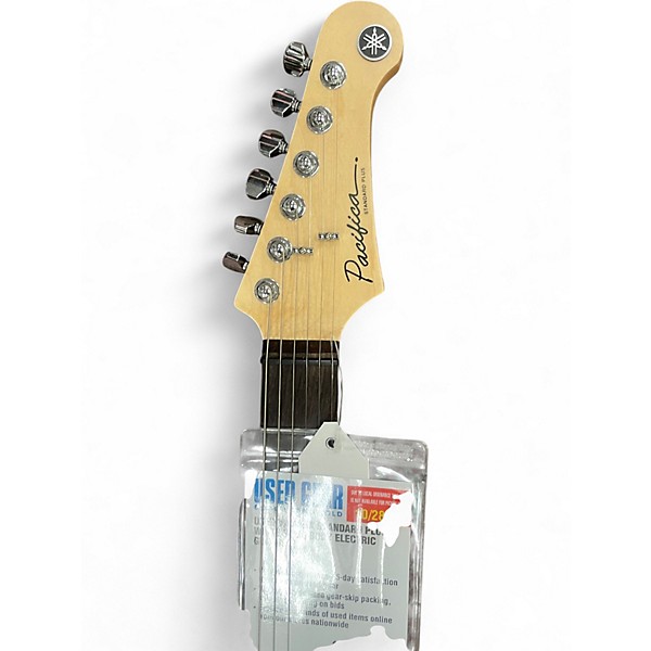 Used Yamaha STANDARD PLUS WHITE Solid Body Electric Guitar