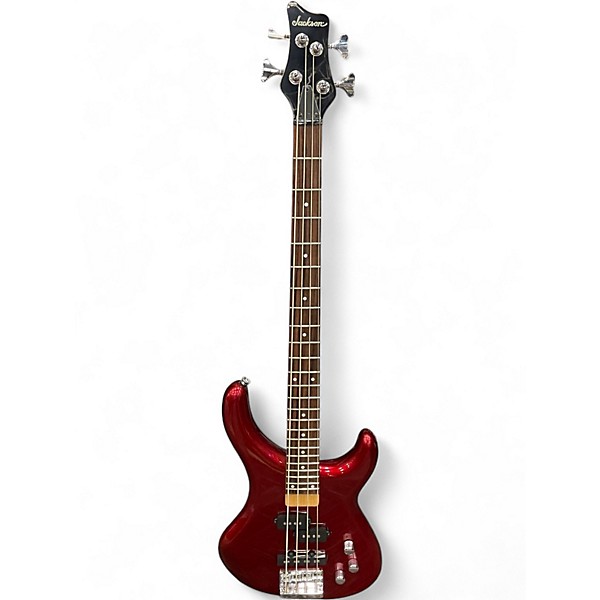 Used Jackson JS SPECTRA RED Electric Bass Guitar
