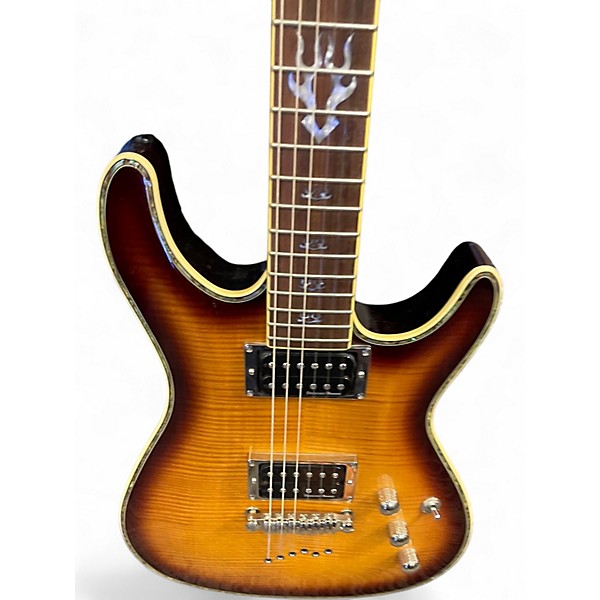 Used Ibanez SZ520SQM 2 Color Sunburst Solid Body Electric Guitar