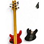 Used Douglas NECK THRU RED Electric Bass Guitar