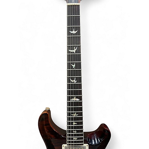 Used 2021 PRS McCarty 10 Top Charcoal Cherry Burst Solid Body Electric Guitar