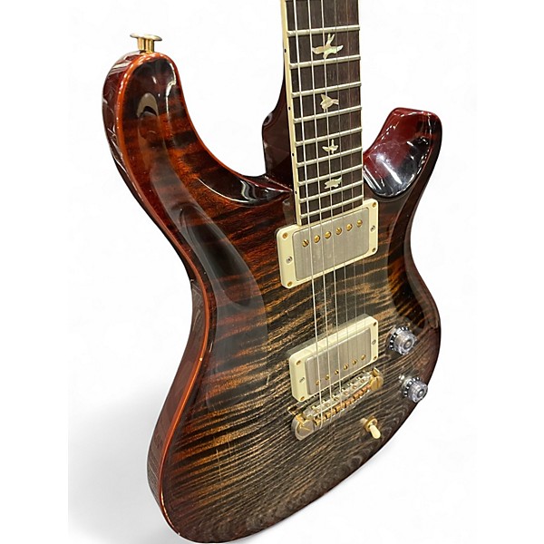 Used 2021 PRS McCarty 10 Top Charcoal Cherry Burst Solid Body Electric Guitar