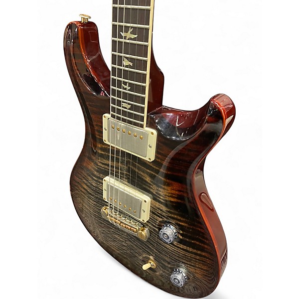 Used 2021 PRS McCarty 10 Top Charcoal Cherry Burst Solid Body Electric Guitar