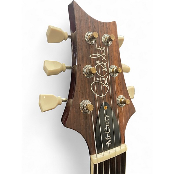 Used 2021 PRS McCarty 10 Top Charcoal Cherry Burst Solid Body Electric Guitar