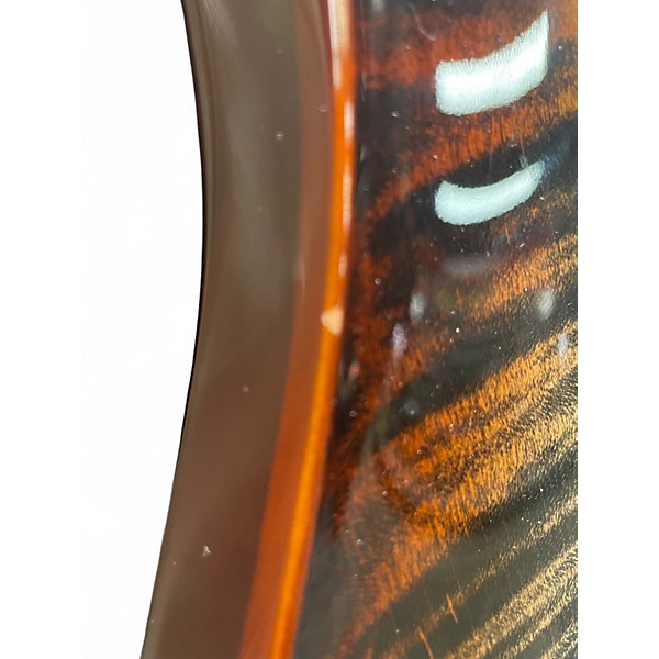 Used 2021 PRS McCarty 10 Top Charcoal Cherry Burst Solid Body Electric Guitar