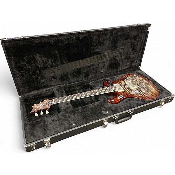 Used 2021 PRS McCarty 10 Top Charcoal Cherry Burst Solid Body Electric Guitar