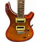 Used PRS SE Custom 24 exotic burl sunburst Solid Body Electric Guitar