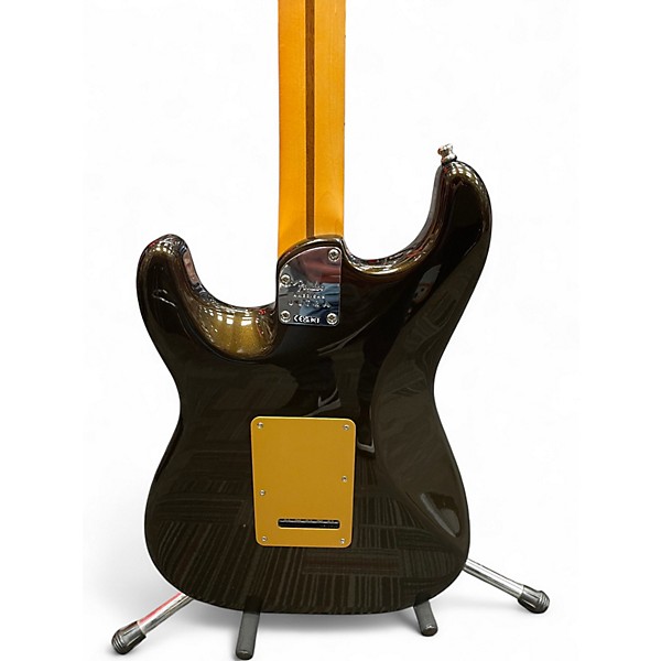Used Fender American Ultra Stratocaster HSS Texas Tea Solid Body Electric Guitar