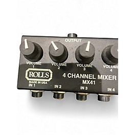 Used Rolls 4 CHANNEL MIXER Pedal