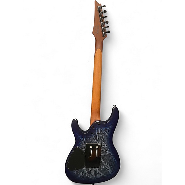 Used Ibanez S770 S Series Trans Blue Solid Body Electric Guitar