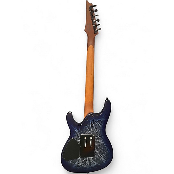 Used Ibanez S770 S Series Trans Blue Solid Body Electric Guitar