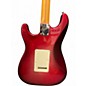 Used Fender American Stratocaster Plus Crimson Red Burst Solid Body Electric Guitar