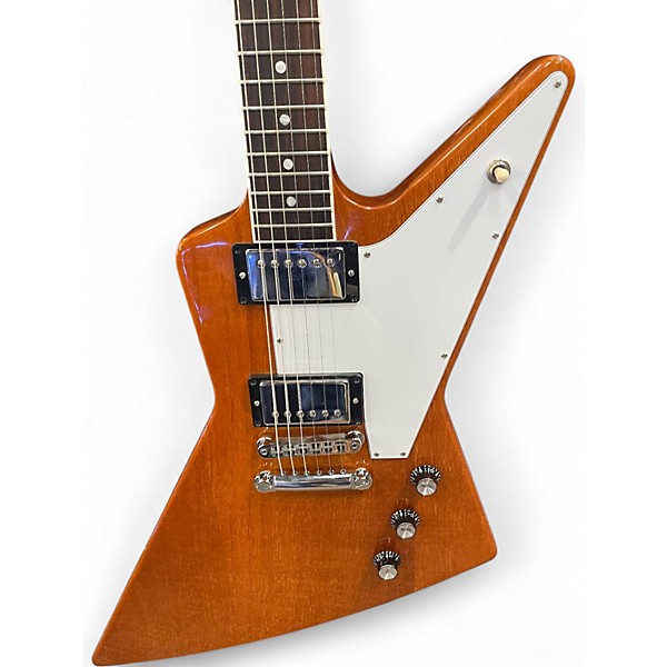 Used Gibson Explorer Natural Solid Body Electric Guitar