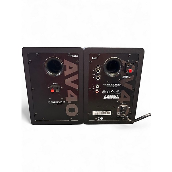 Used M-Audio AV40 Powered Monitor